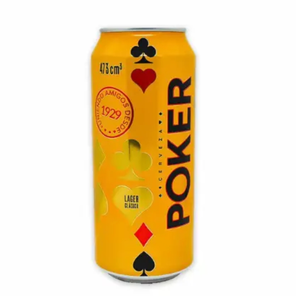 Cerveza Poker Laton