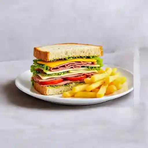 Sándwich de Carne Frías 1 Opción