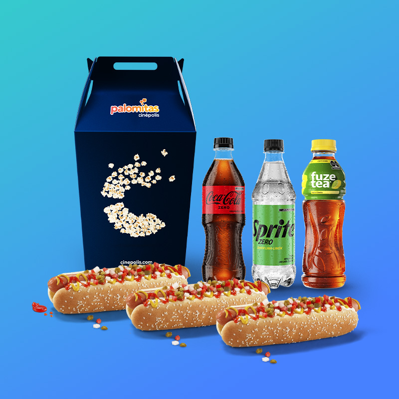 Combo Hot Dog Triple