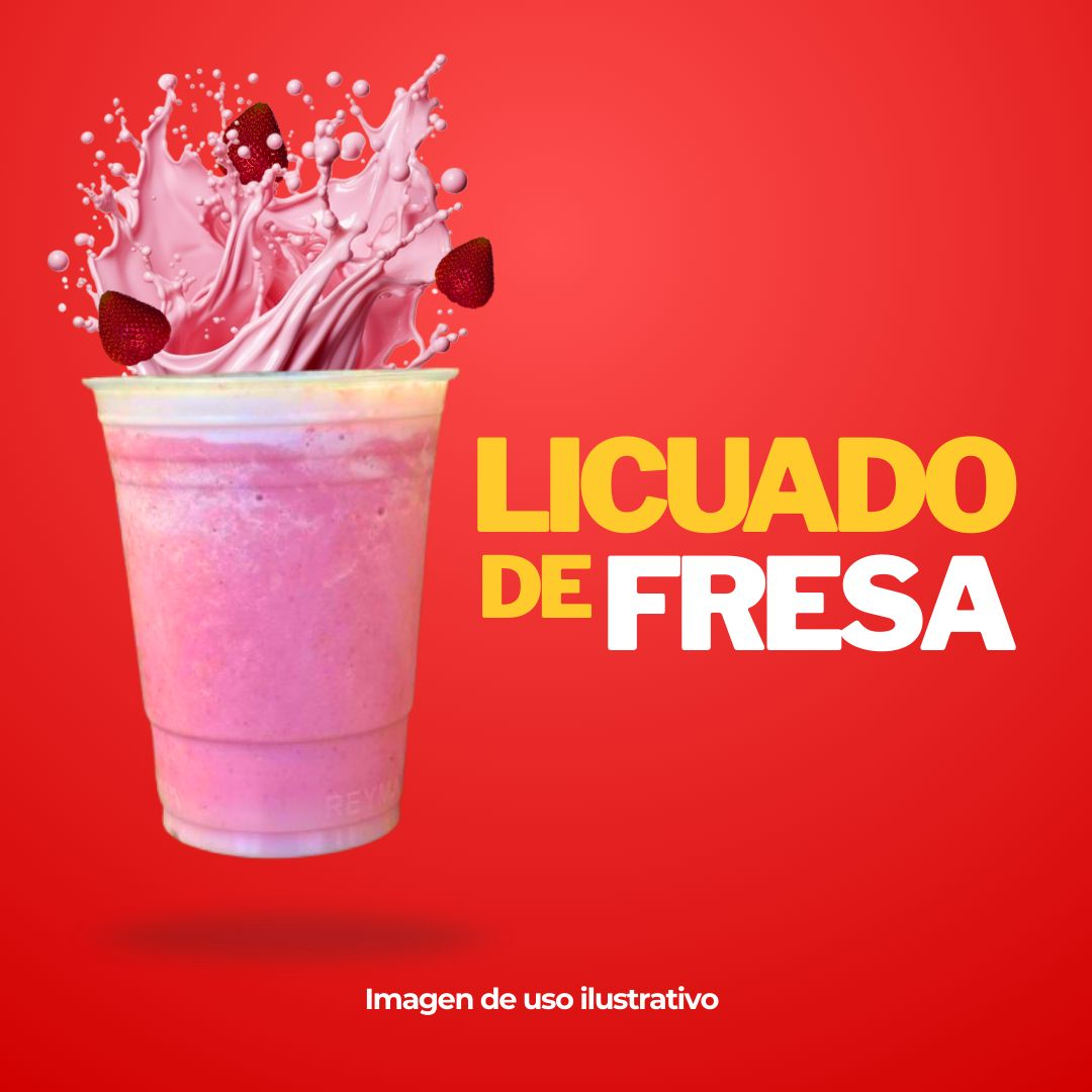 Licuado de Fresa