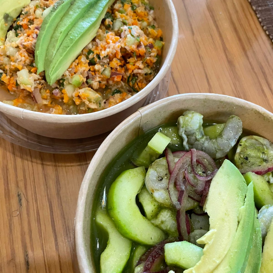 Combo 1-1 (aguachile +ceviche)