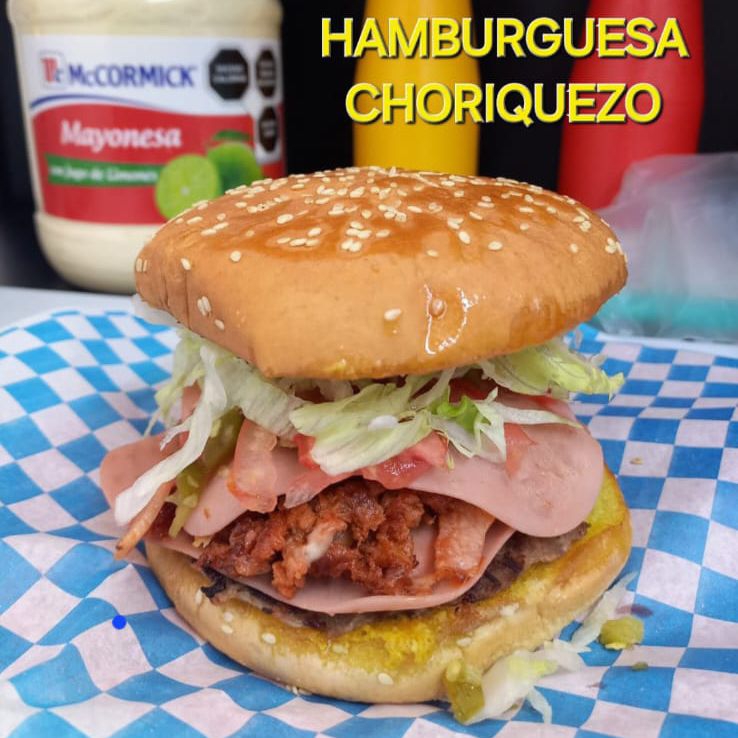 HAMBURGUESA CHORIQUESO