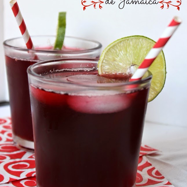 GDE Agua Fresca de JAMAICA (de Casa)