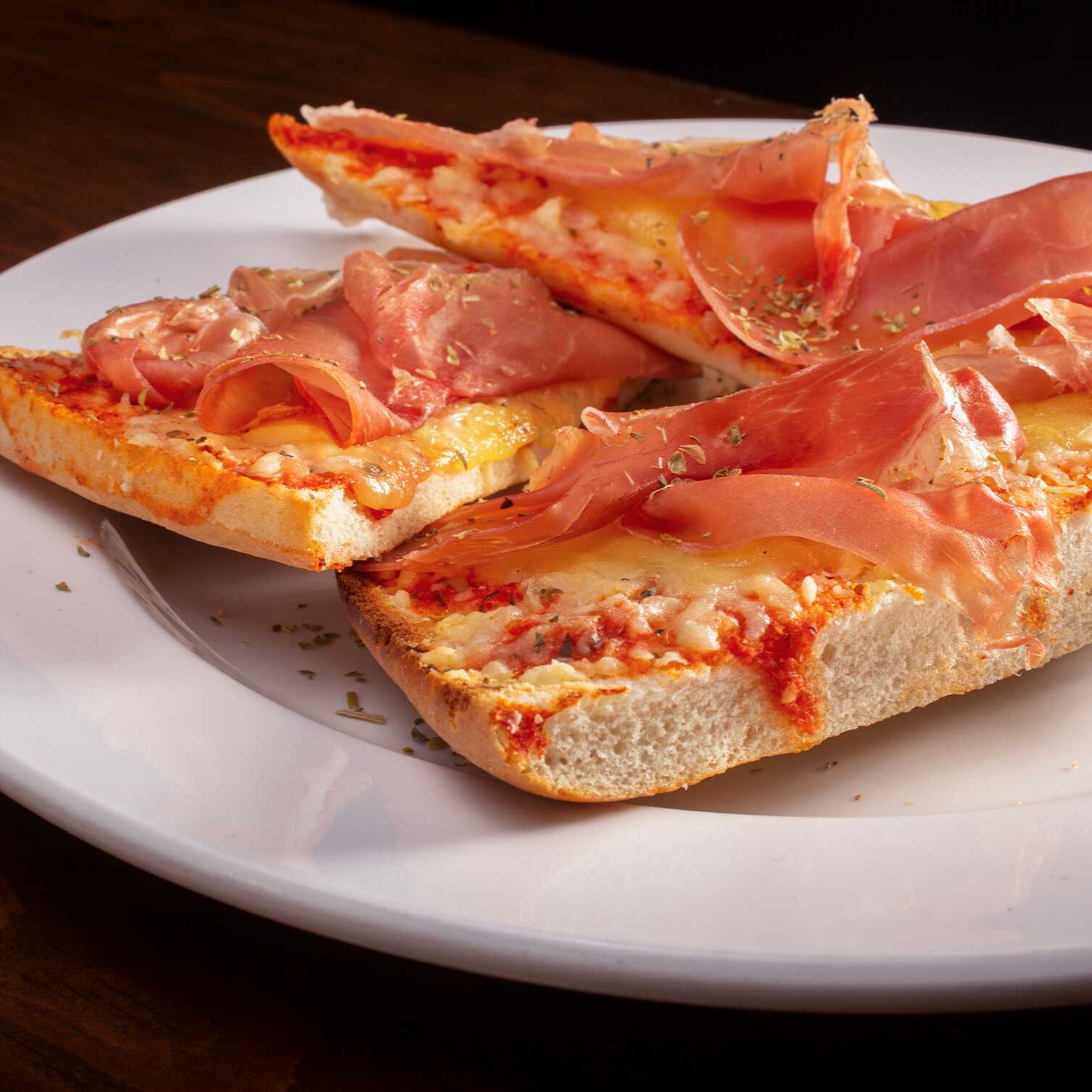 Tartines de jamon serrano