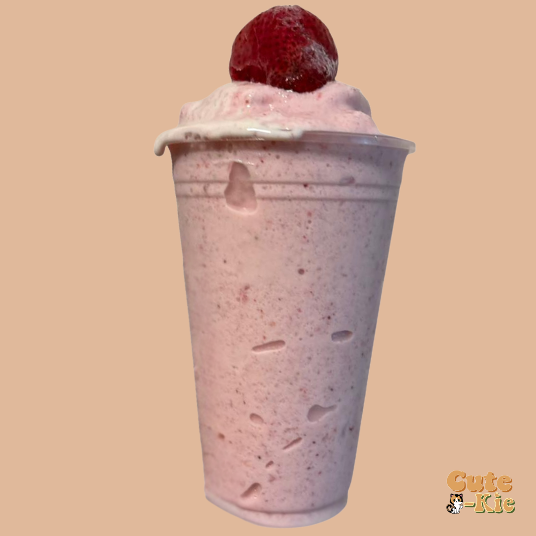 Frappé de Fresas con Crema