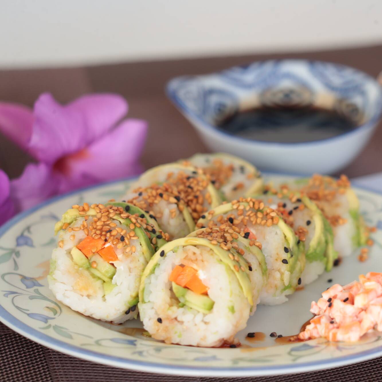 Sushi Aguacate Vegano