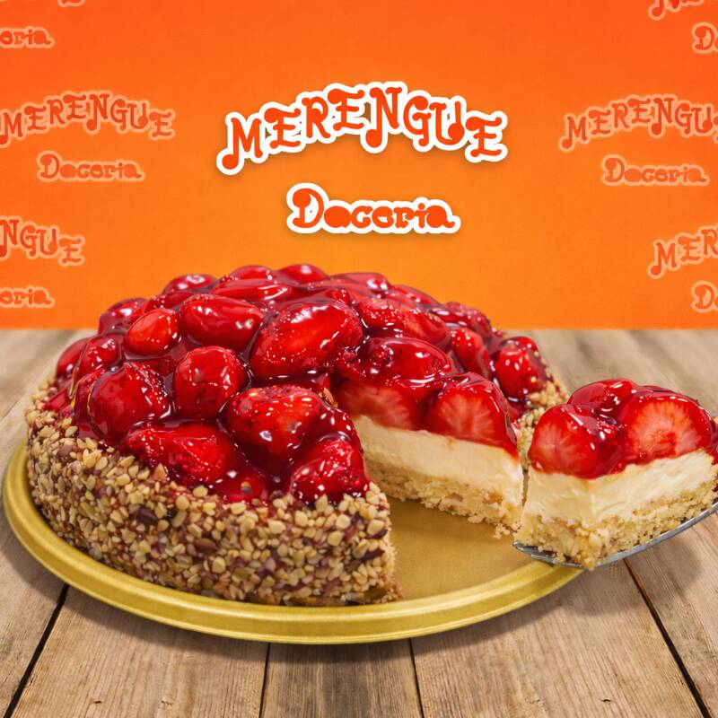 Servida na categoria de 'Sobremesas', a 'Torta de Morango' é um prato deliciosamente convidativo que serve até 6 pessoas. O encanto começa pela massa doce, meticulosamente preparada para oferecer uma textura suave e um sabor inigualável. O recheio, um creme de baunilha sedoso e rico, é realçado por pedaços de morango frescos e suculentos, aportando um equilíbrio perfeito entre doçura e acidez. Para finalizar, uma camada luxuosa de geleia de morango confere um brilho irresistível e um toque de sofisticação. Uma verdadeira celebração ao paladar!