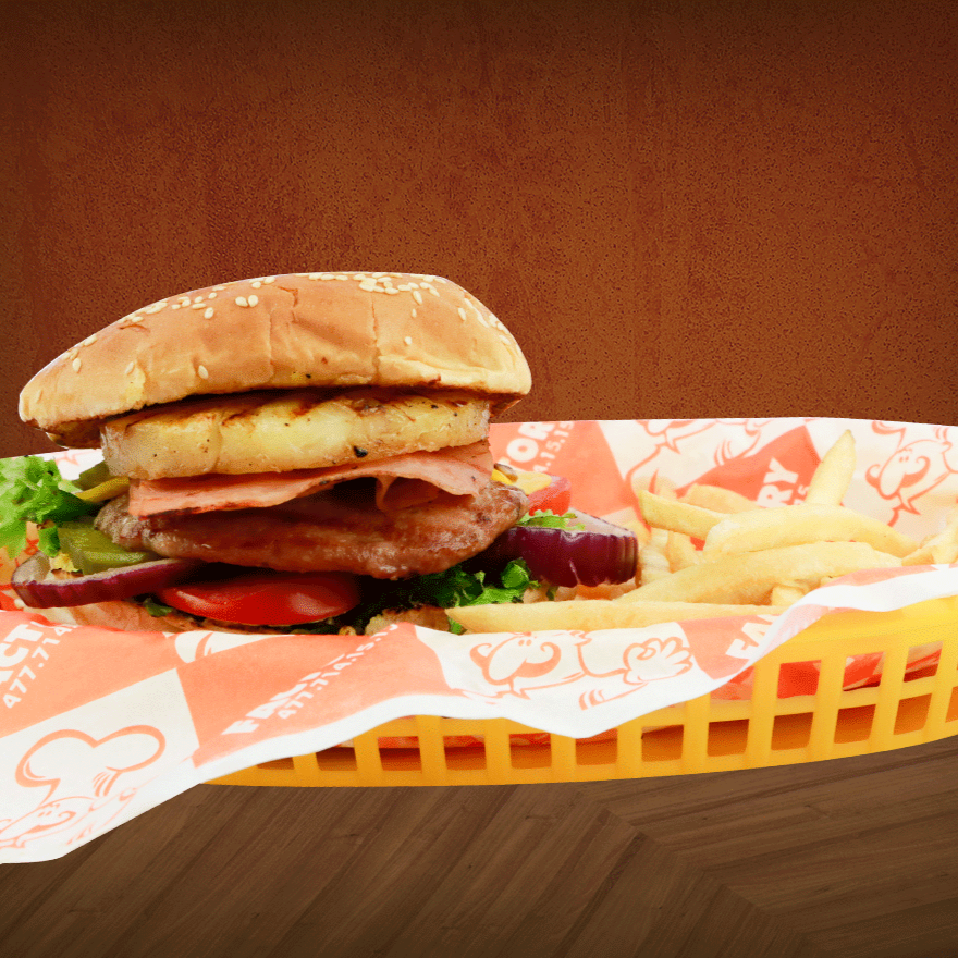Hamburguesa Hawaiana C