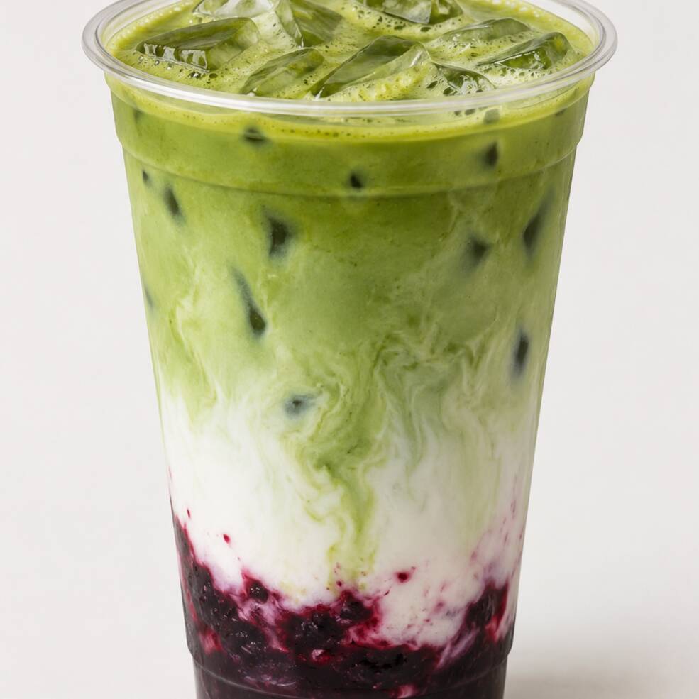 Berry Matcha Latte