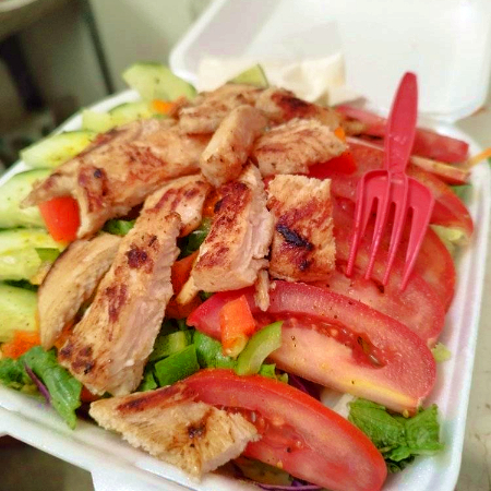ENSALADA POLLO PARRILLA🥙🫶🏻🐣