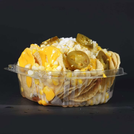 Nachos con Elote