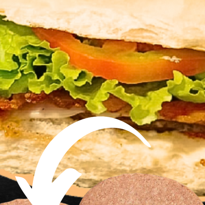 hambuguer industrial 56g, maionese industrial dajuda, queijo, presunto, alface, tomate, bacon, calabresa, frango desfiado, ovo.