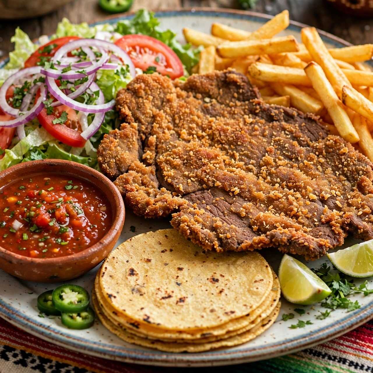 Platillo de Milanesa