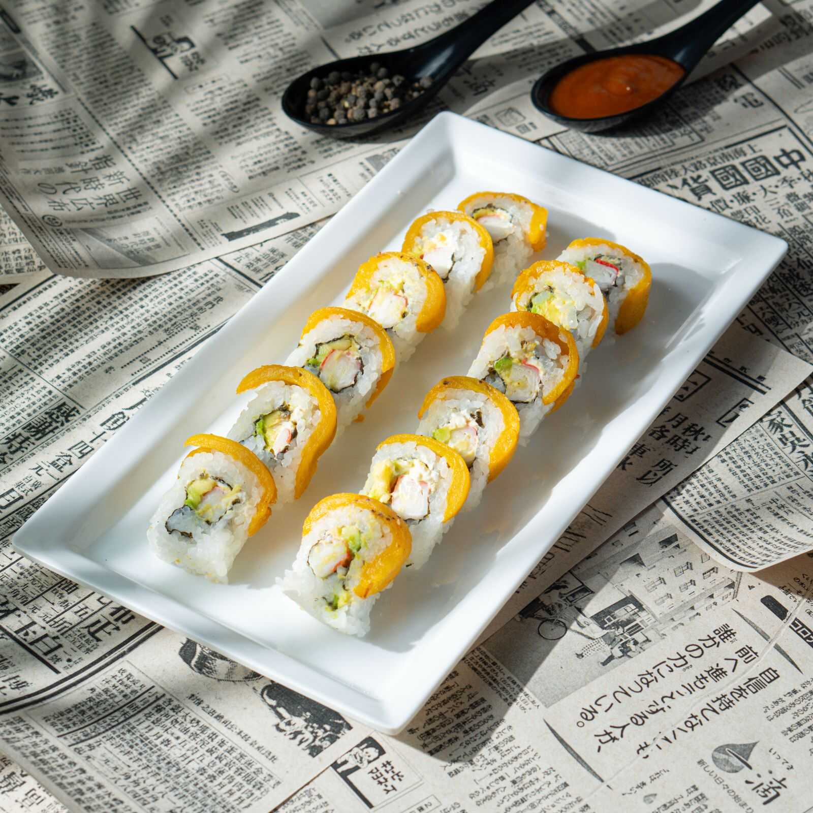 12 Bocados de Sushi Palmito Maduro