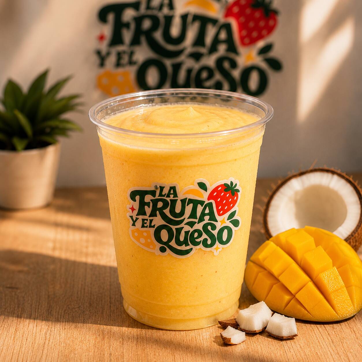 Licuado Mango-Coco