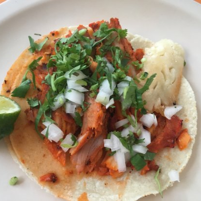 Taco Harina Pastor.