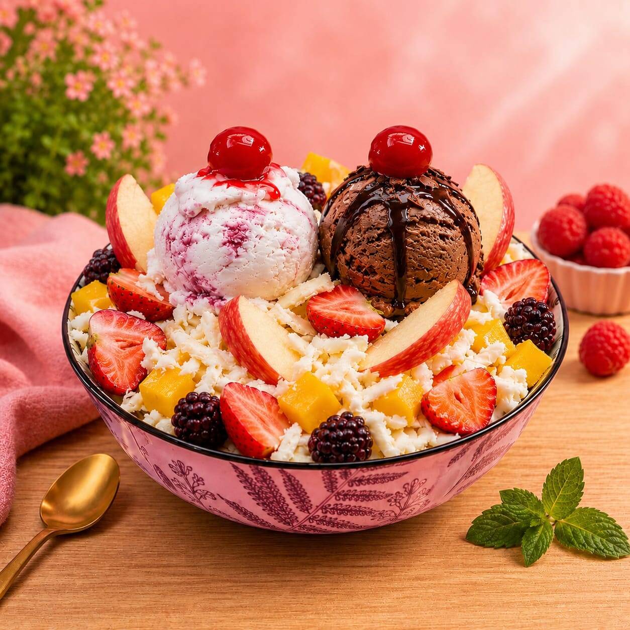 Mega Delicia Frutal XL (2 Bolas)