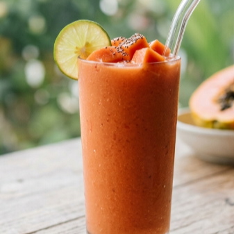 Licuado de Papaya