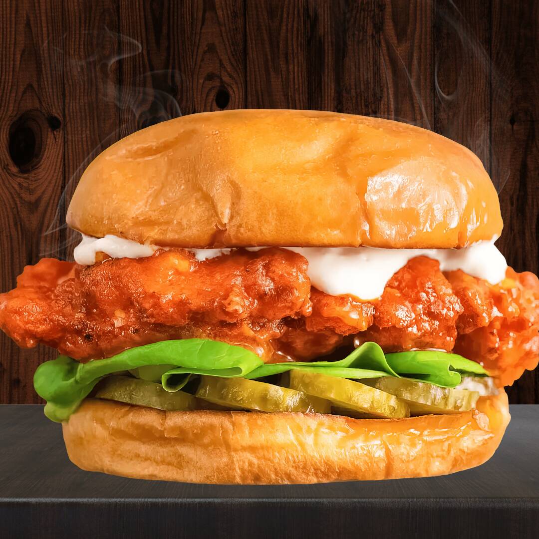 La Krunchy-Burger de Pollo Crujiente