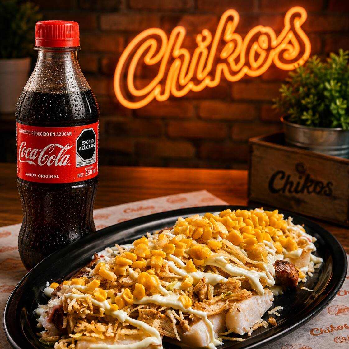 Combo Chuzo Combinado + Coca Cola 250 Ml