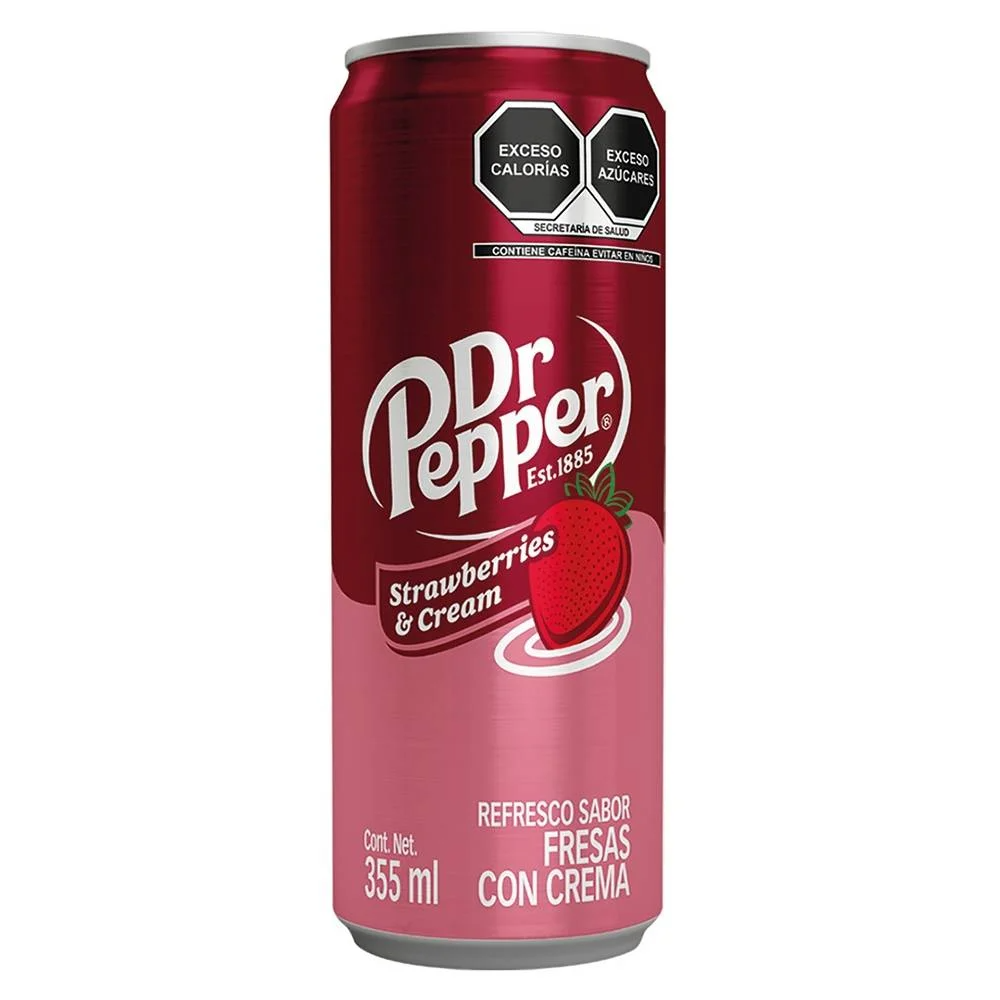 Refresco Dr Pepper Strawberry Lata 355ml
