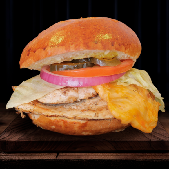 Hamburguesa Pechuga a la Plancha