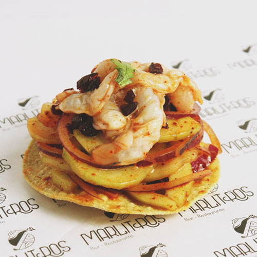 Tostada Aguachile Diablo