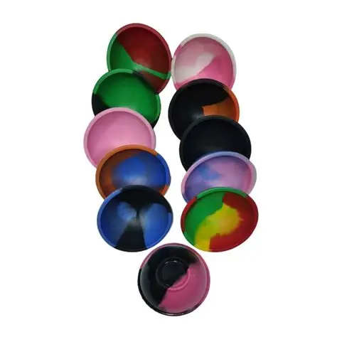 Cuia de Silicone Multicolorida, 5cm, Bowl para Mistura, Material Resistente