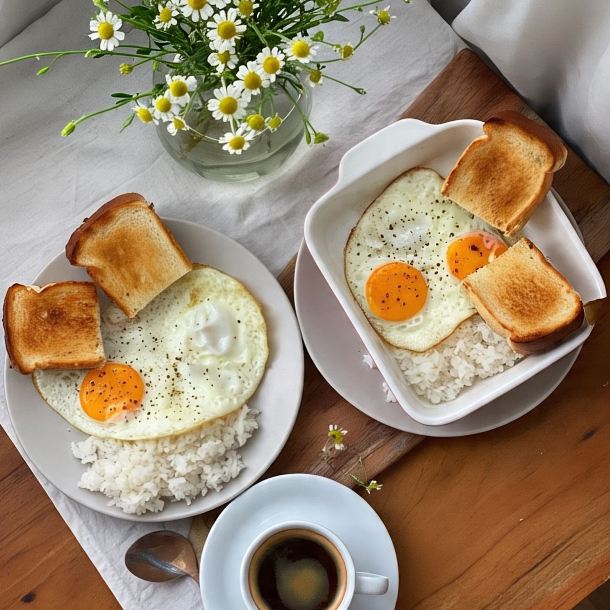 2x1 Huevos Caserola con Arroz