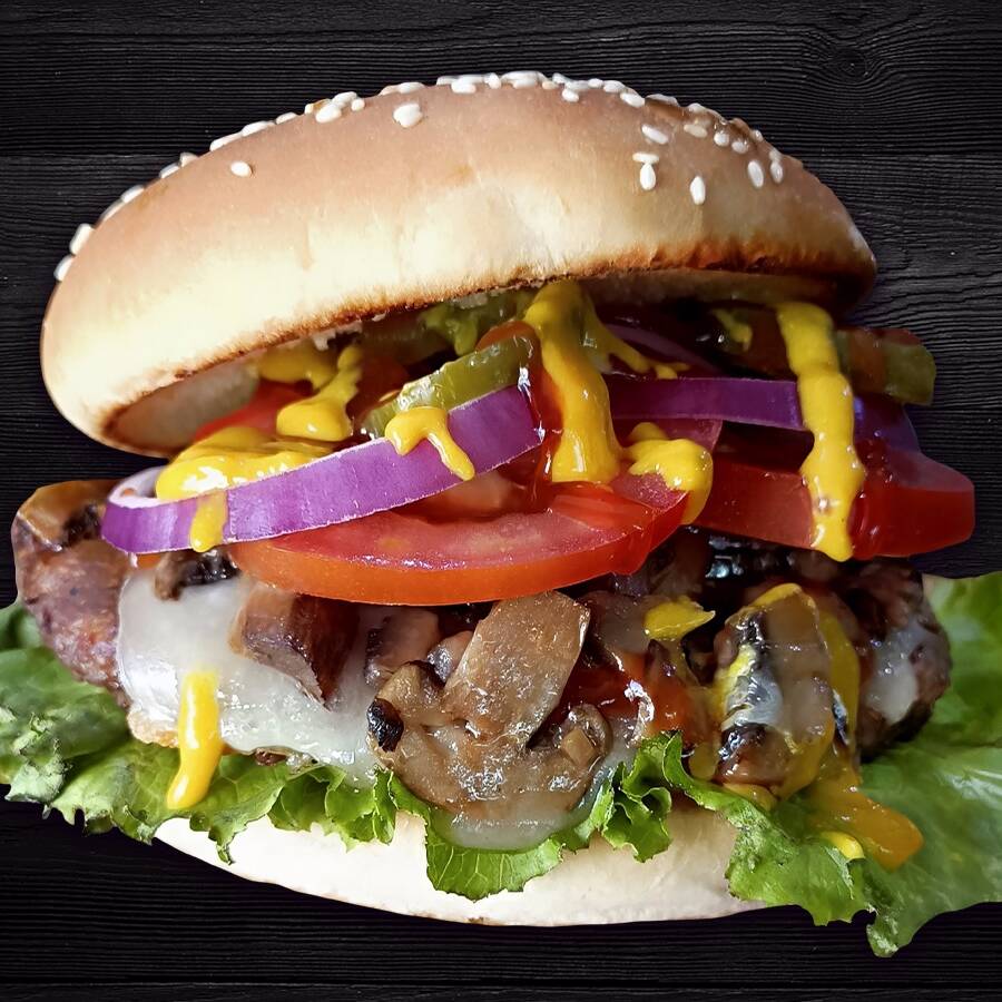 Burguer Champiñon.