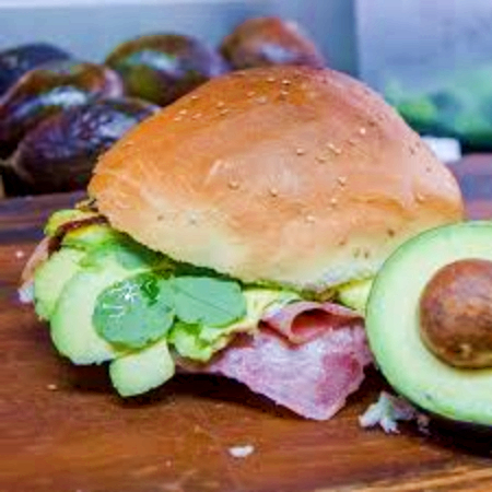Cemitas Jamón + POSTRE GRATIS
