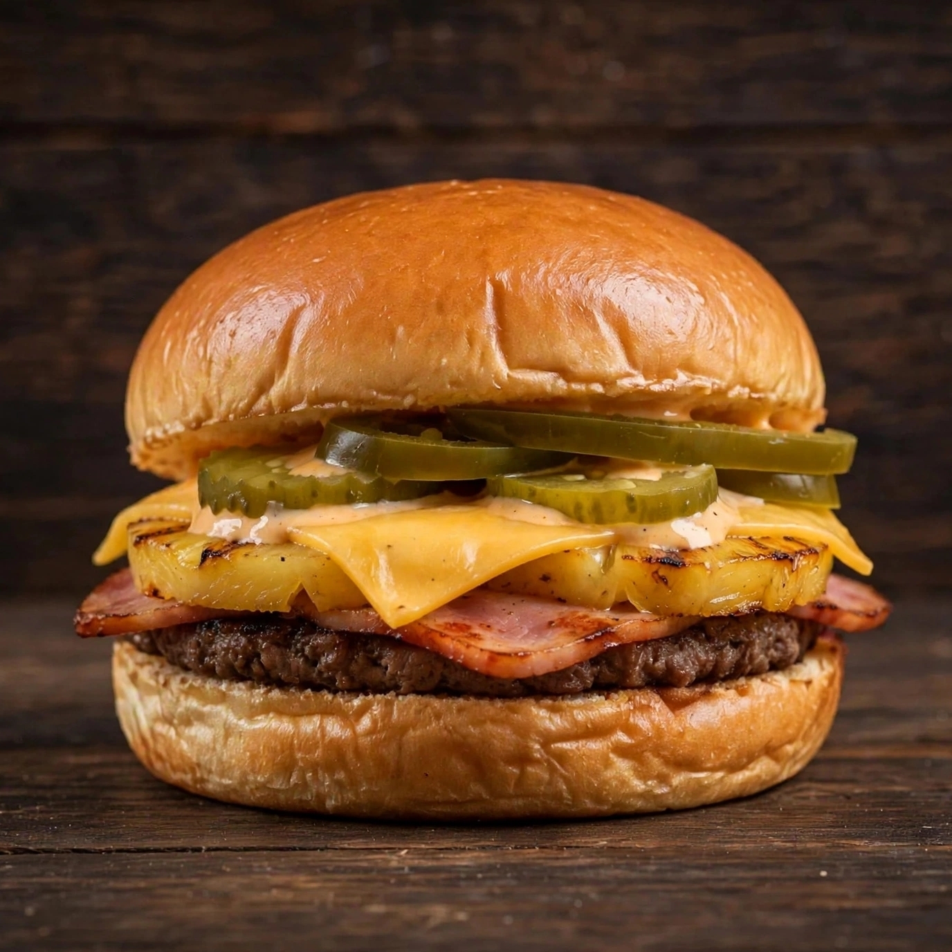 Hamburguesa Hawaiana