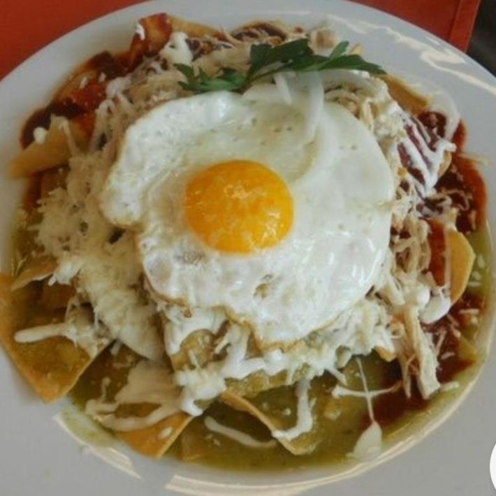 Enchiladas Rojas/Huevo E.