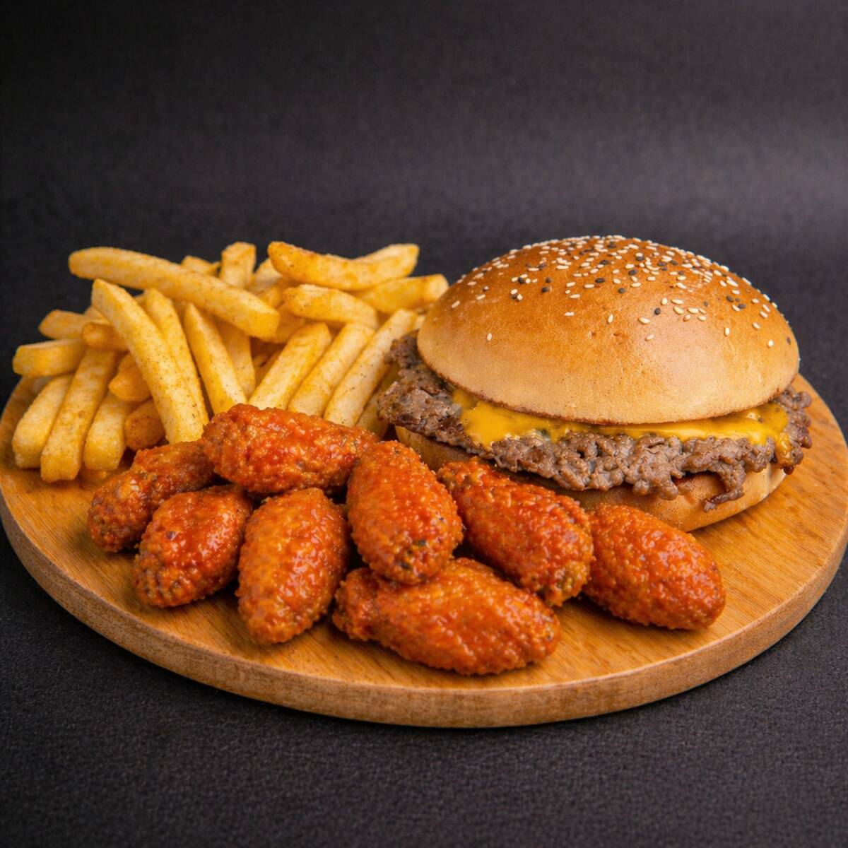 Combo Personal Burger y Boneless