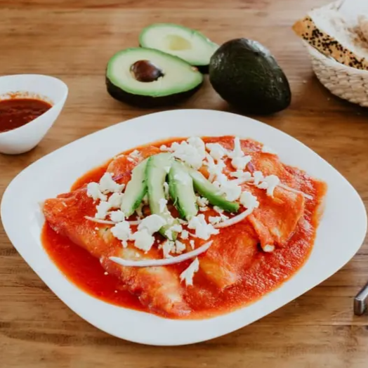 Enchiladas De Cochinita Pibil
