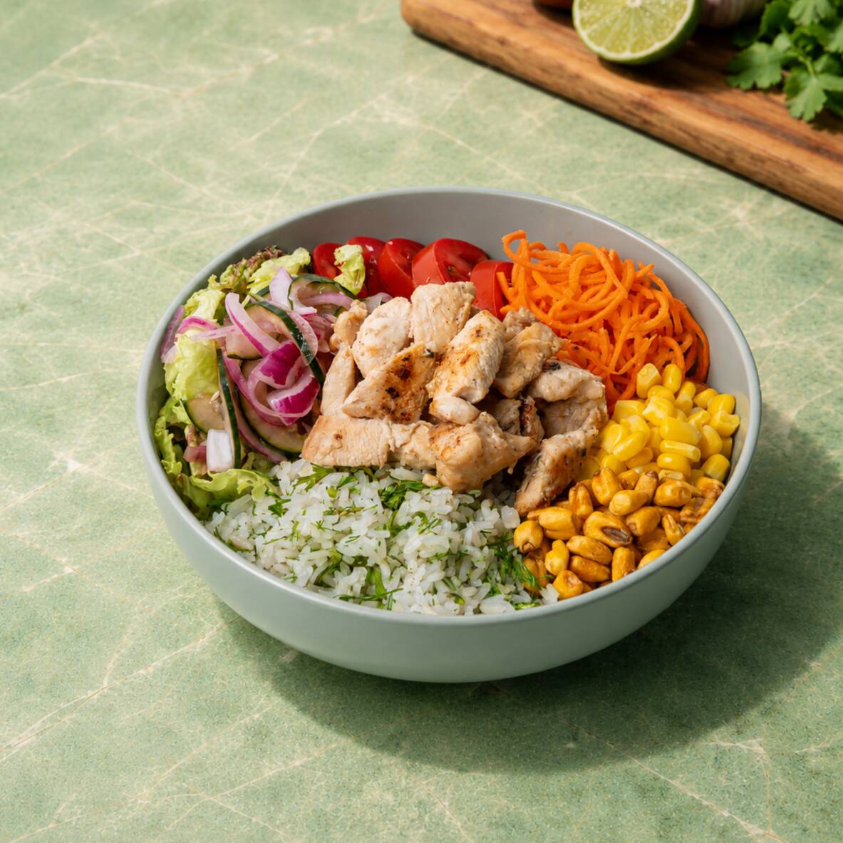 Menú Fresco Pollo Bowl