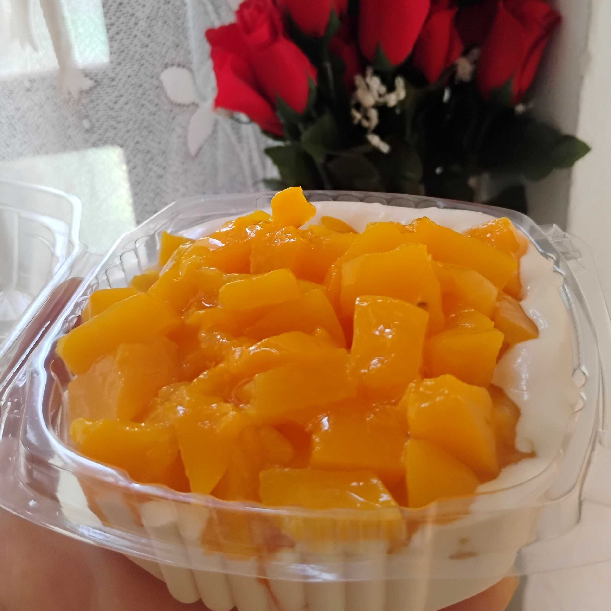Duraznos con crema