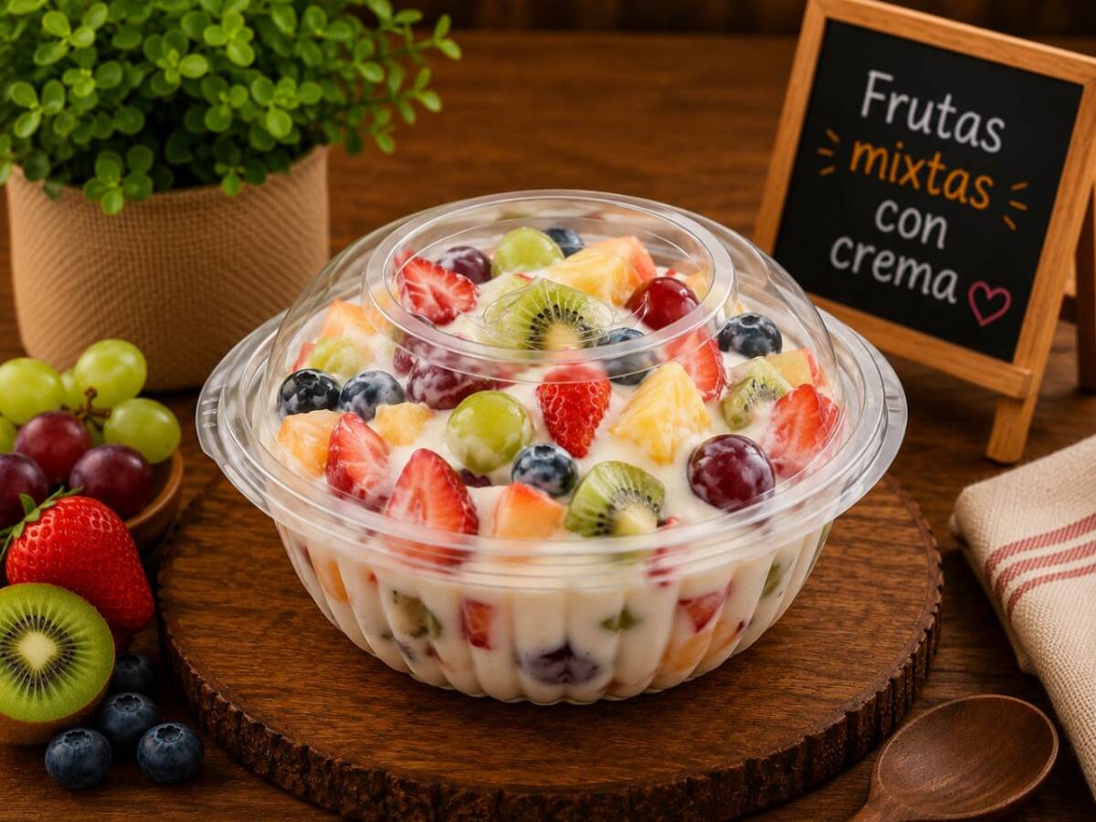 Fresas con crema y algo mas