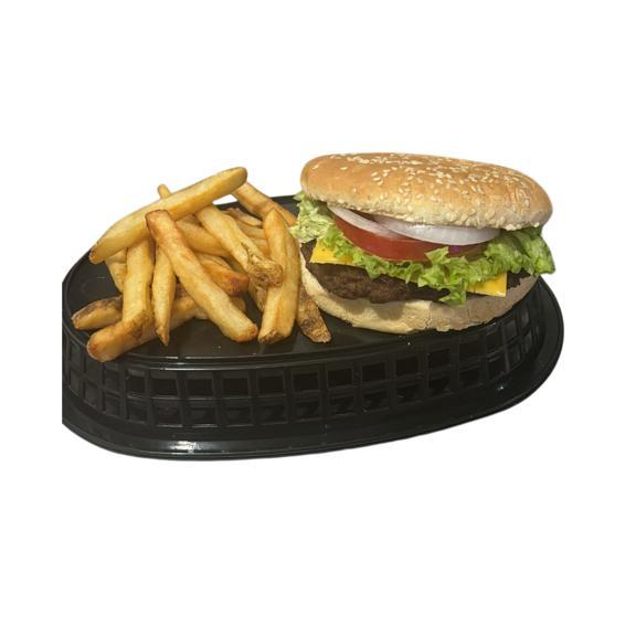 Hamburguesa Sencilla con Papas