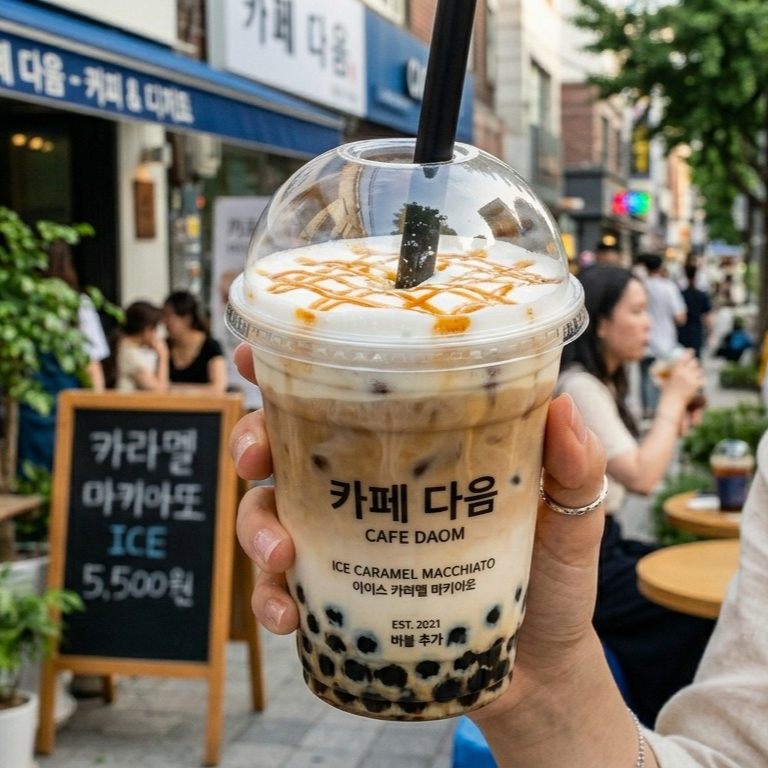 Corean Caramel Machhiato