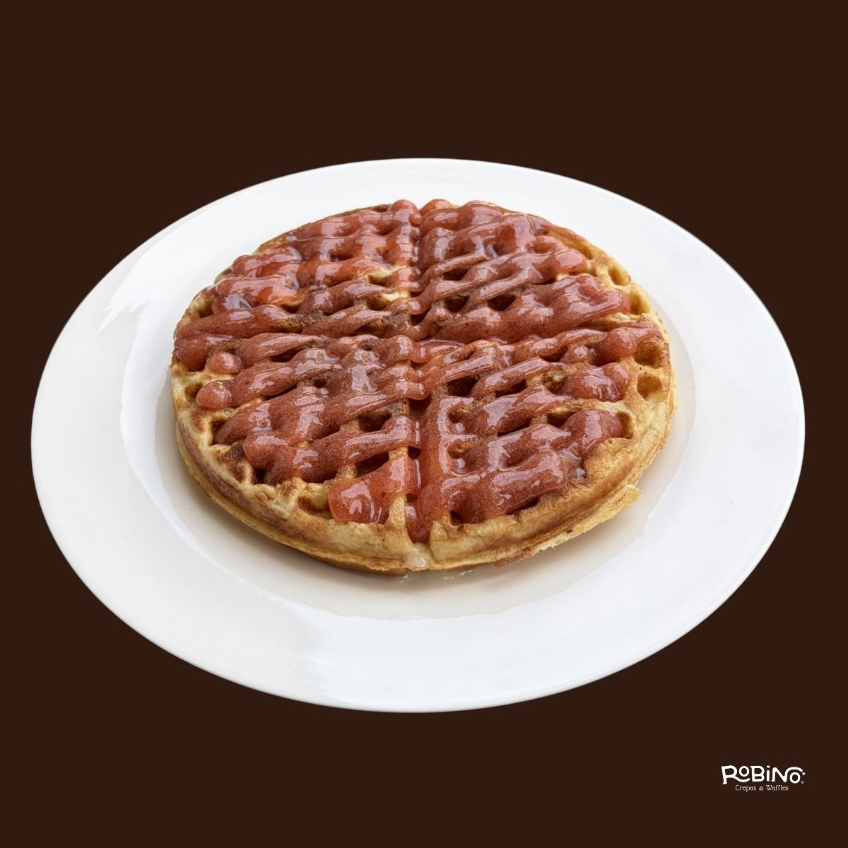 Waffle Mermelada de Fresa