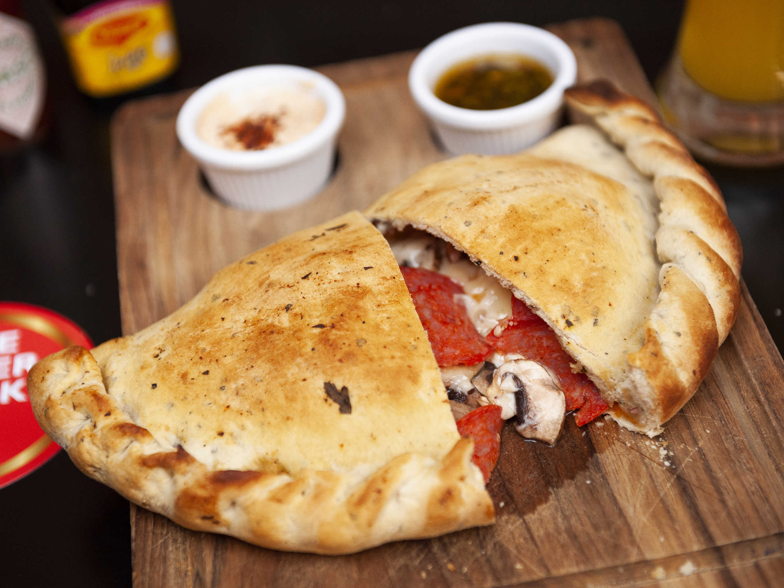Calzone de Champiñones