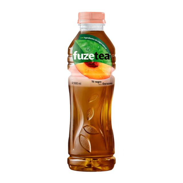 TÉ NEGRO FUZE TEA SABOR DURAZNO 600 ML