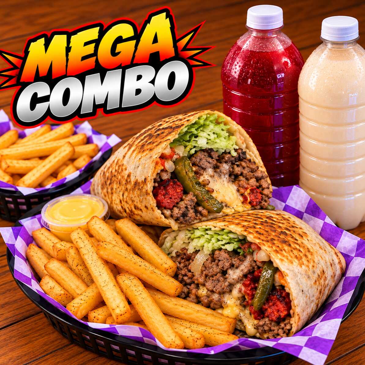 MEGA COMBO BURRITO 800 GRAMOS