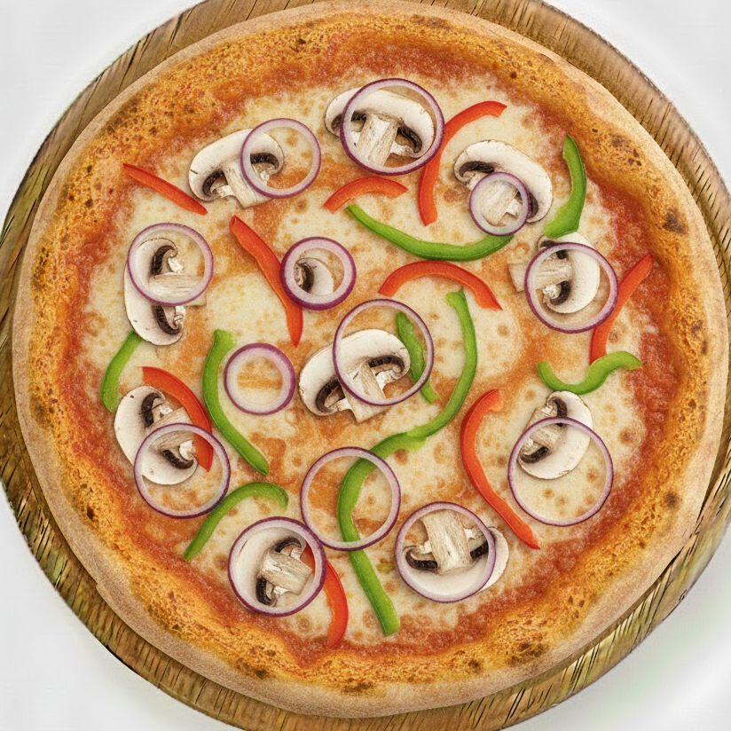 PIZZA FAMILIAR (50 CM) VEGETALES