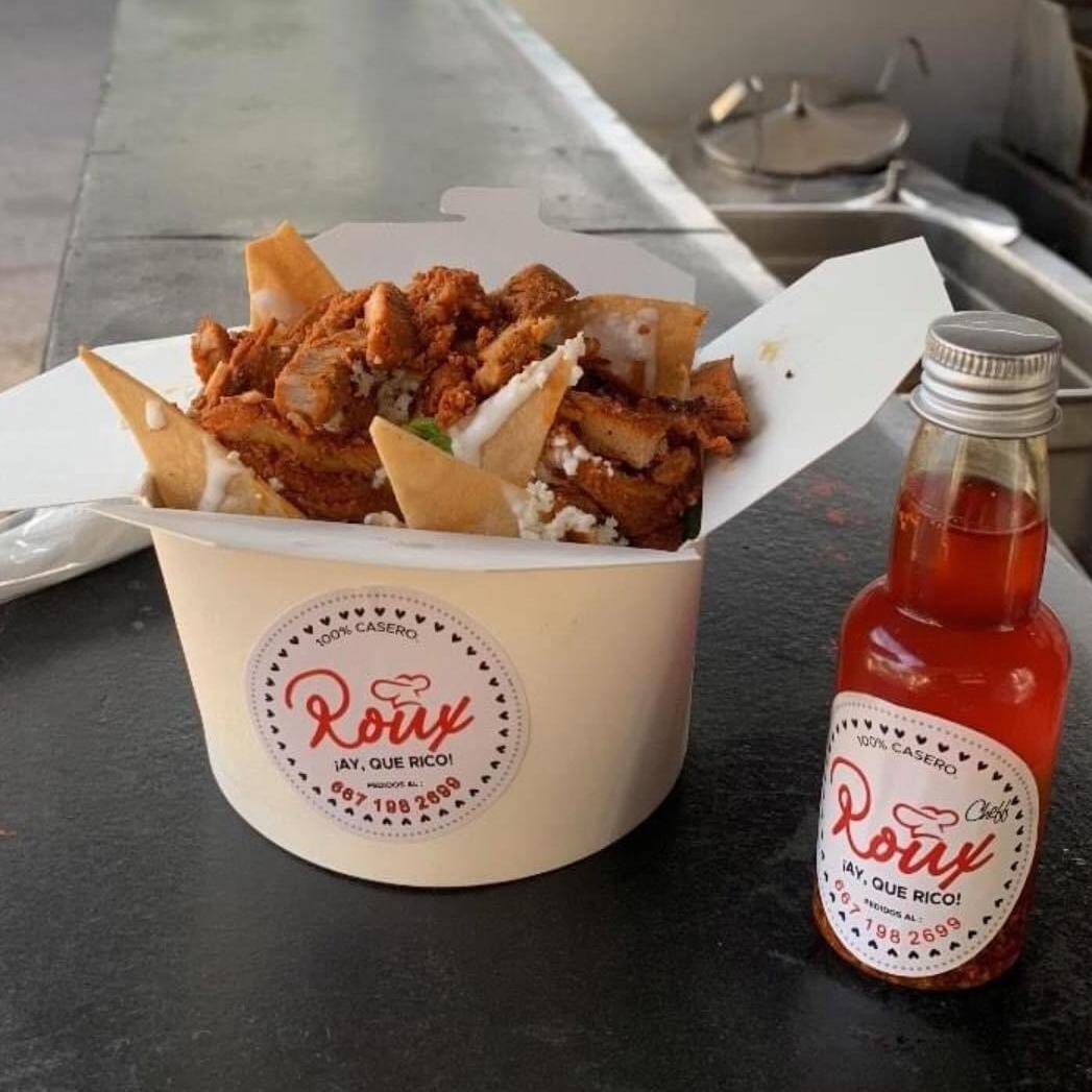 Chilaquiles Rojos con Cochinita Pibil