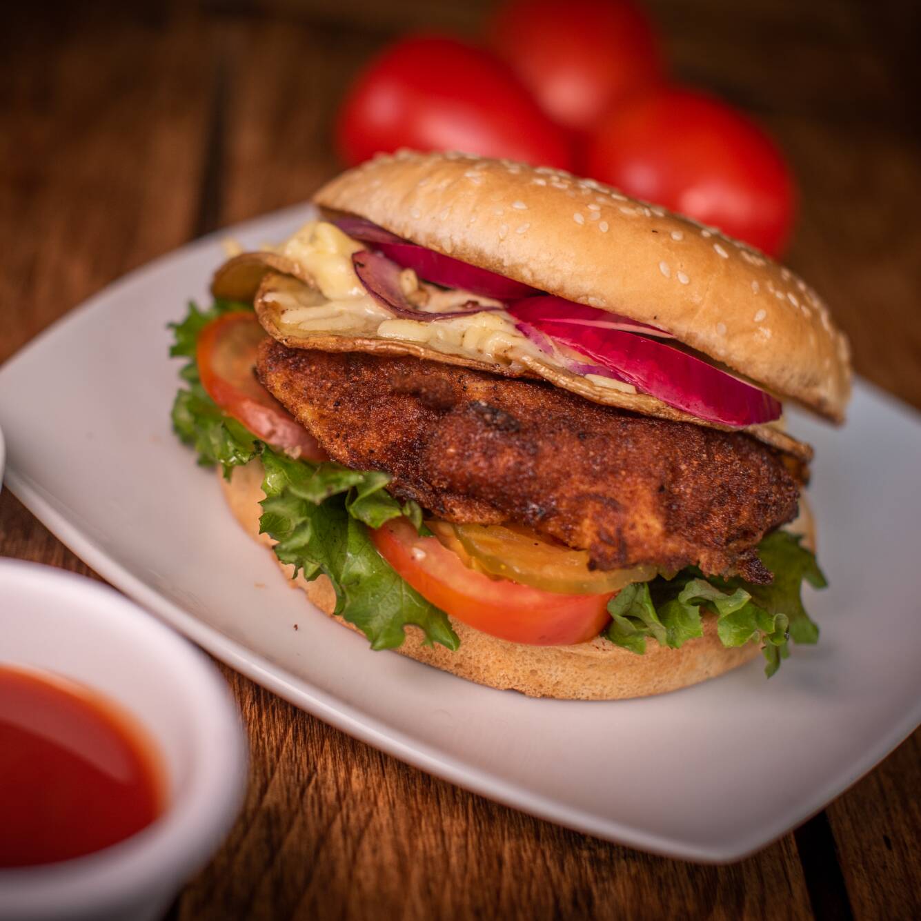 HAMBURGUESA CHICKEN TENDER