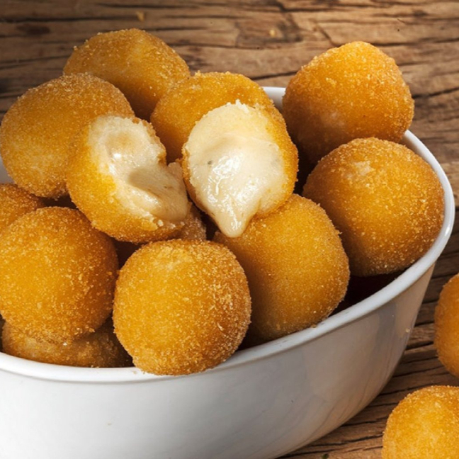 25 unidades de Bolinha de Queijo