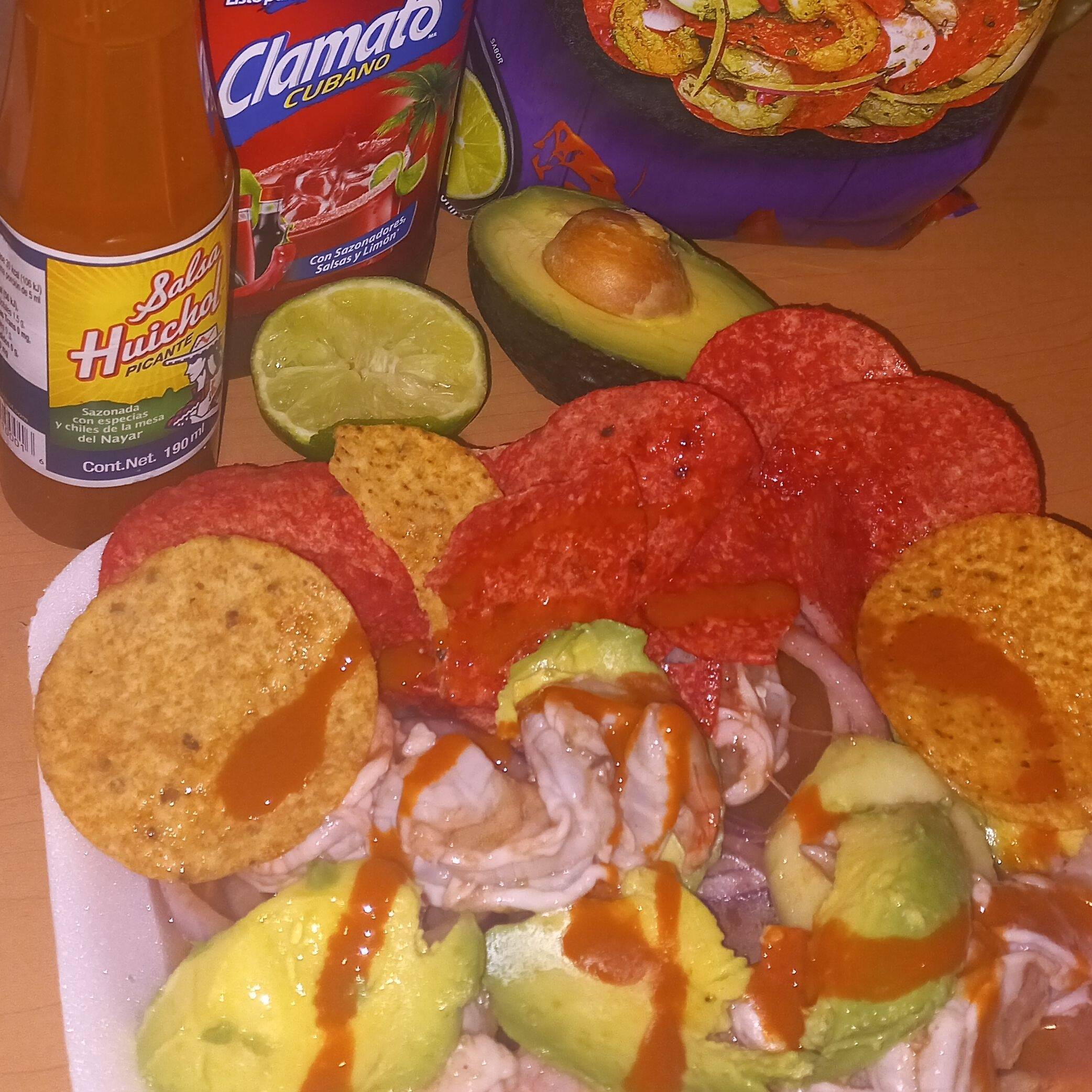 Camarones En Aguachile