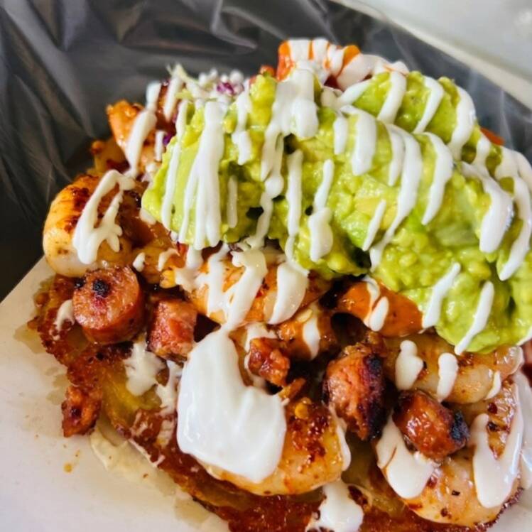 Taco Camarón con Chistorra